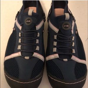 J-41 Women Blue And Pink Shoes